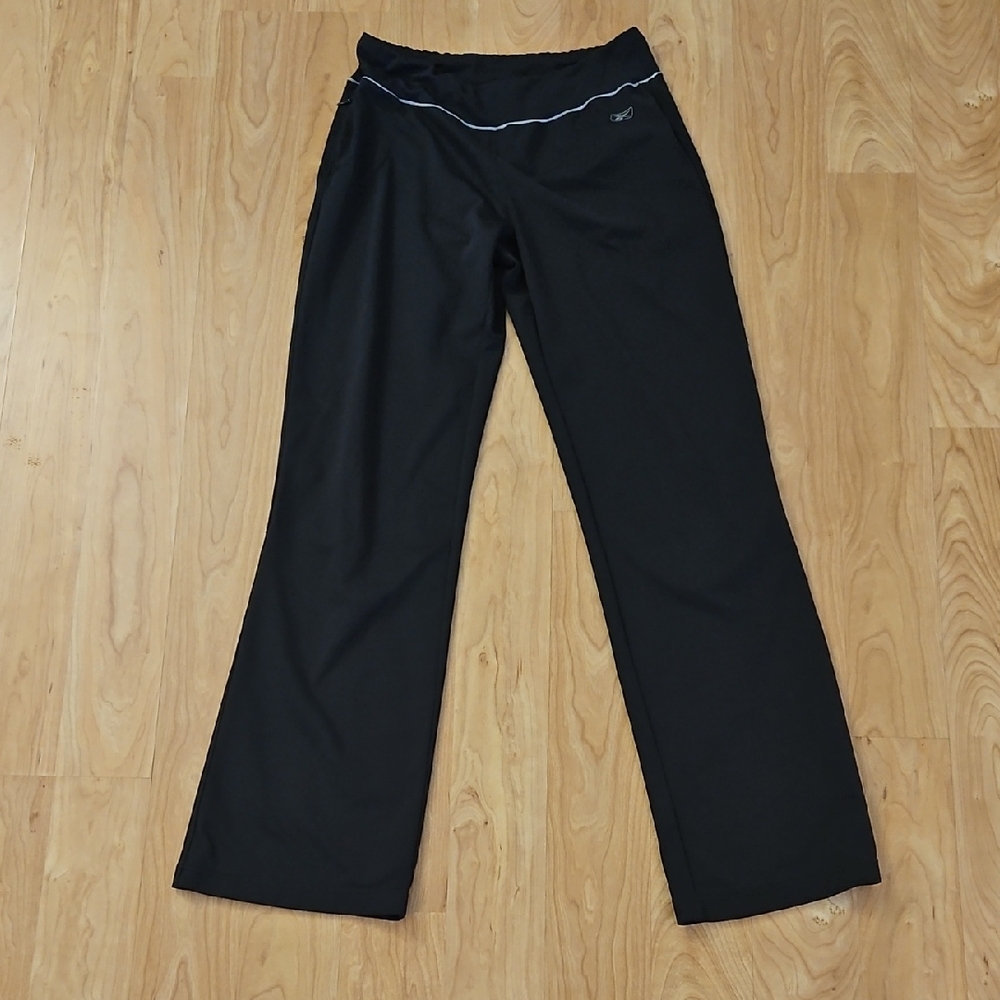 Reebok Black PlayDry Workout Pants. Woman's Sz: S